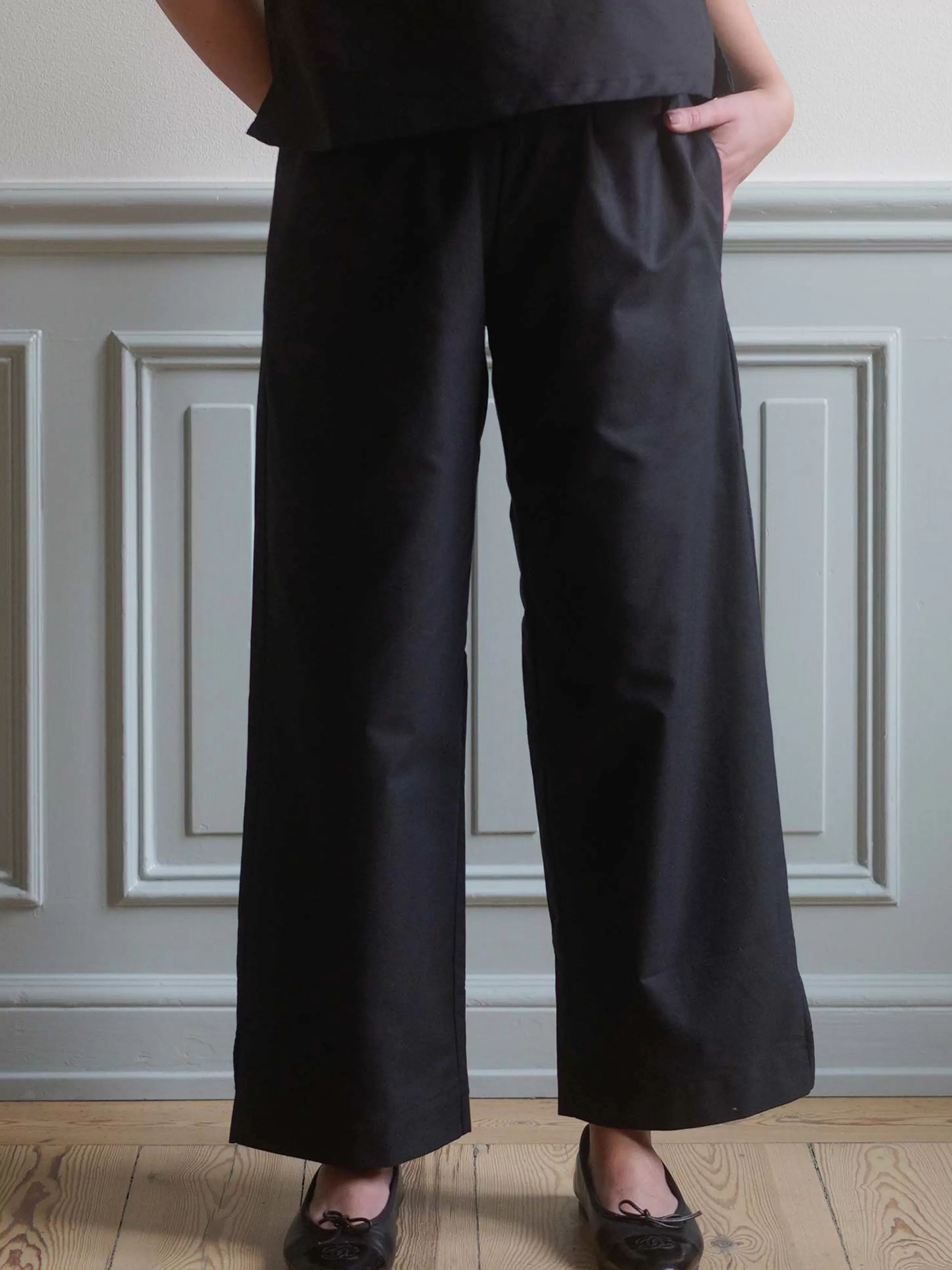 New Breezy Ankle Pants Black Pants & Jeans