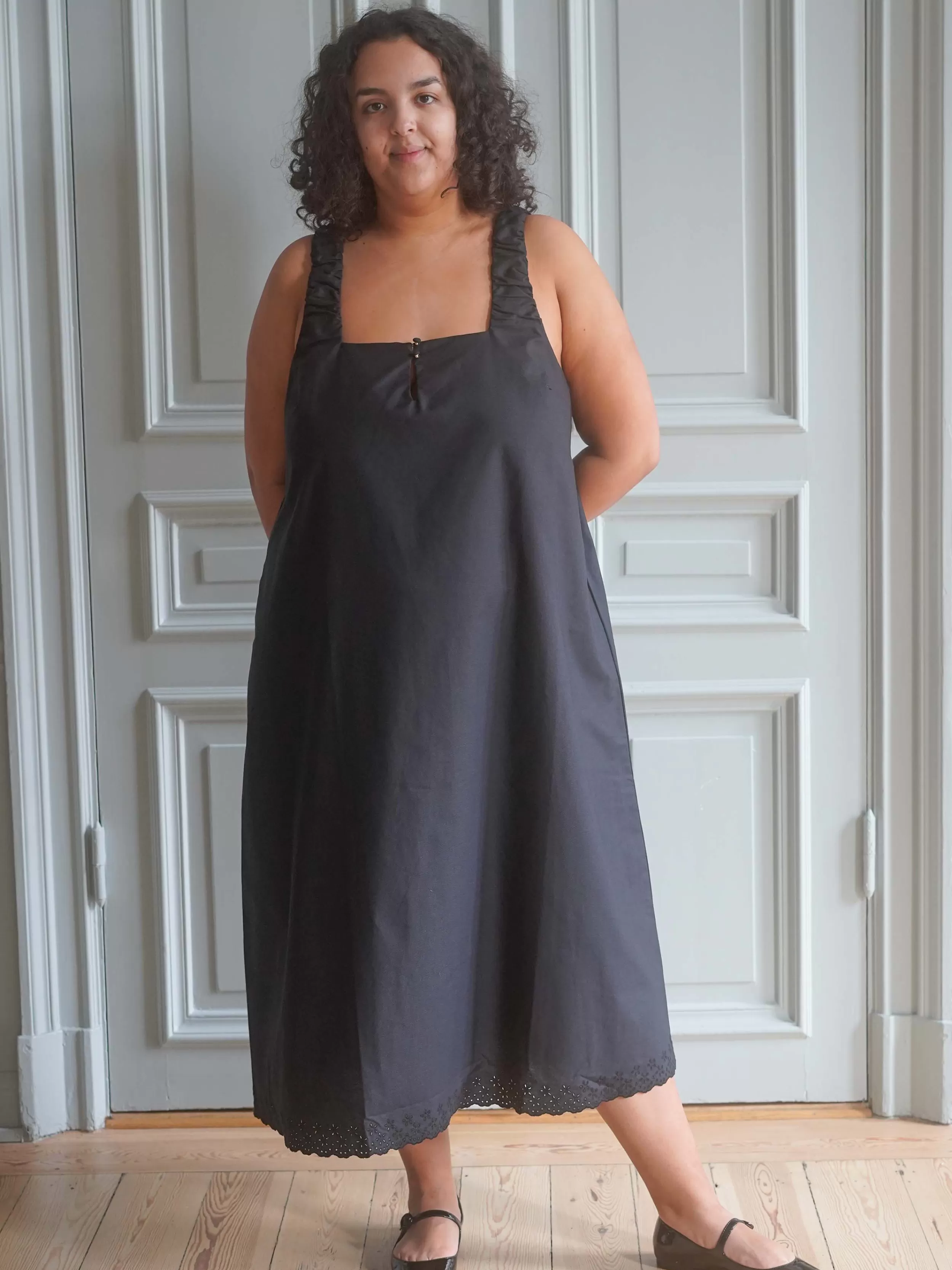 New Breezy Embroidered Dress Dresses