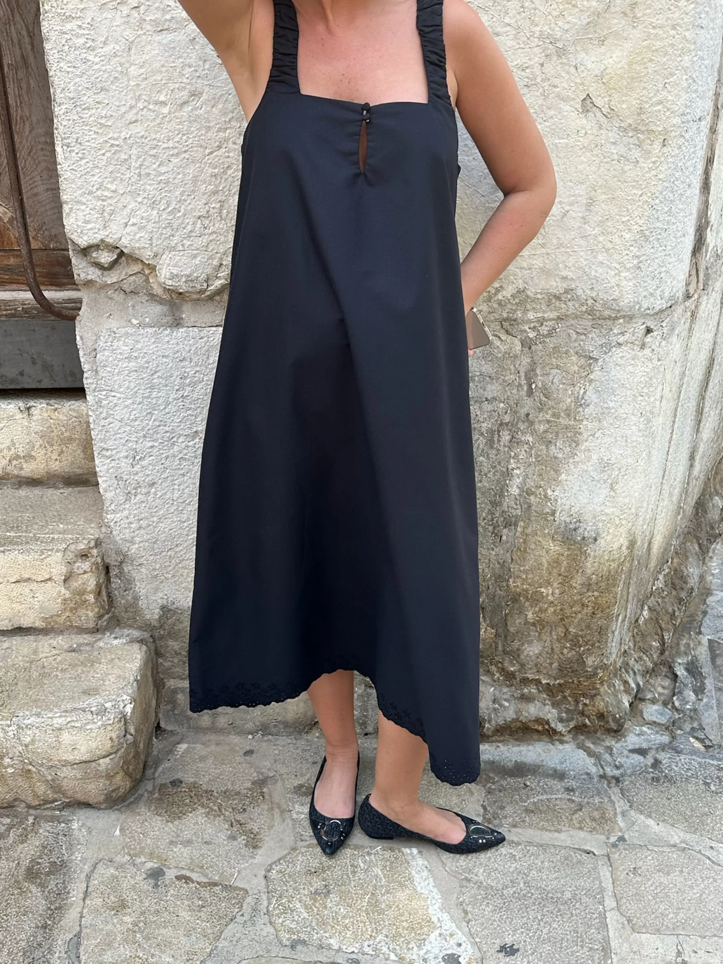 New Breezy Embroidered Dress Dresses