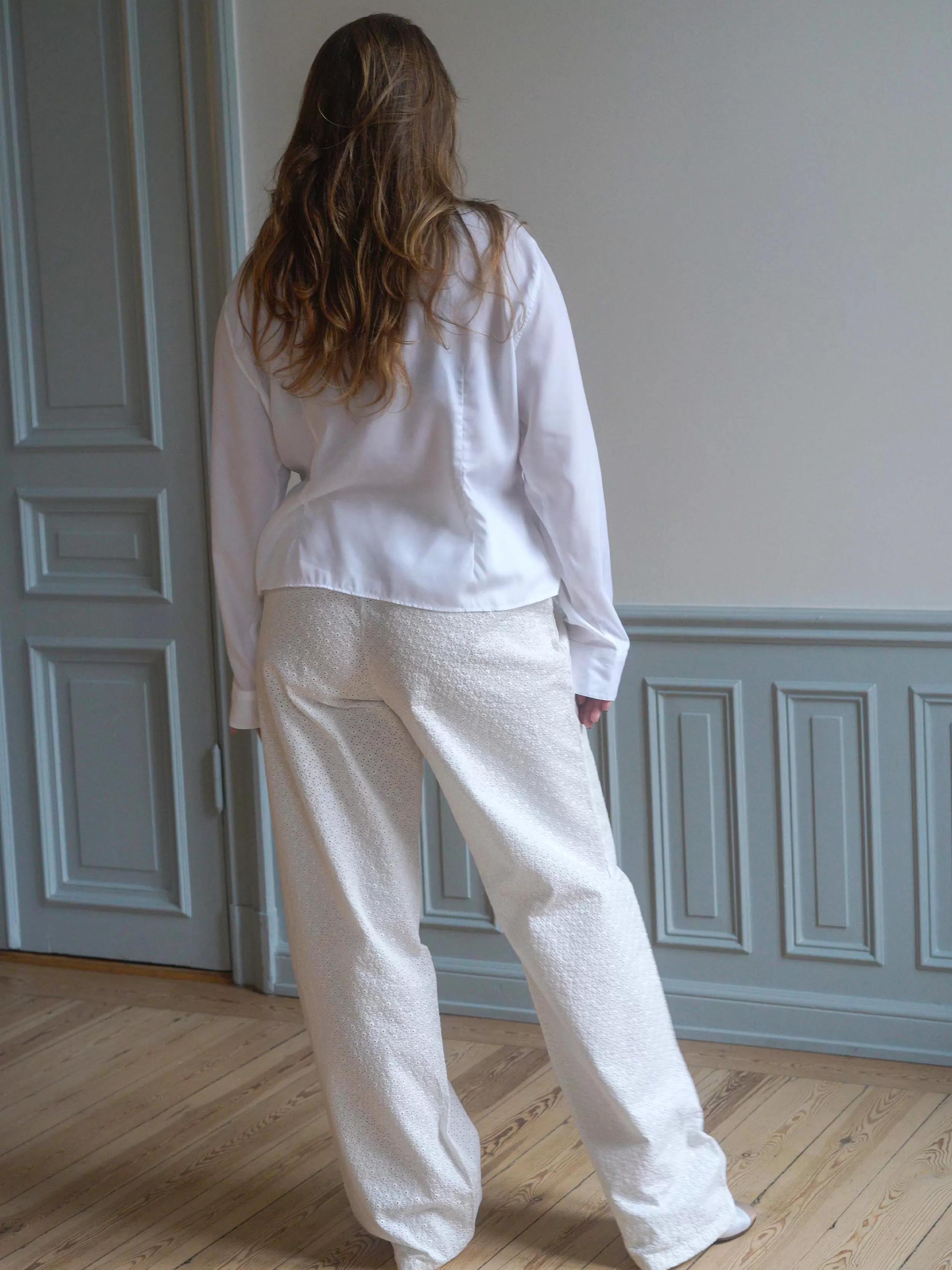 Clearance Broderie Pants Tall Pants & Jeans
