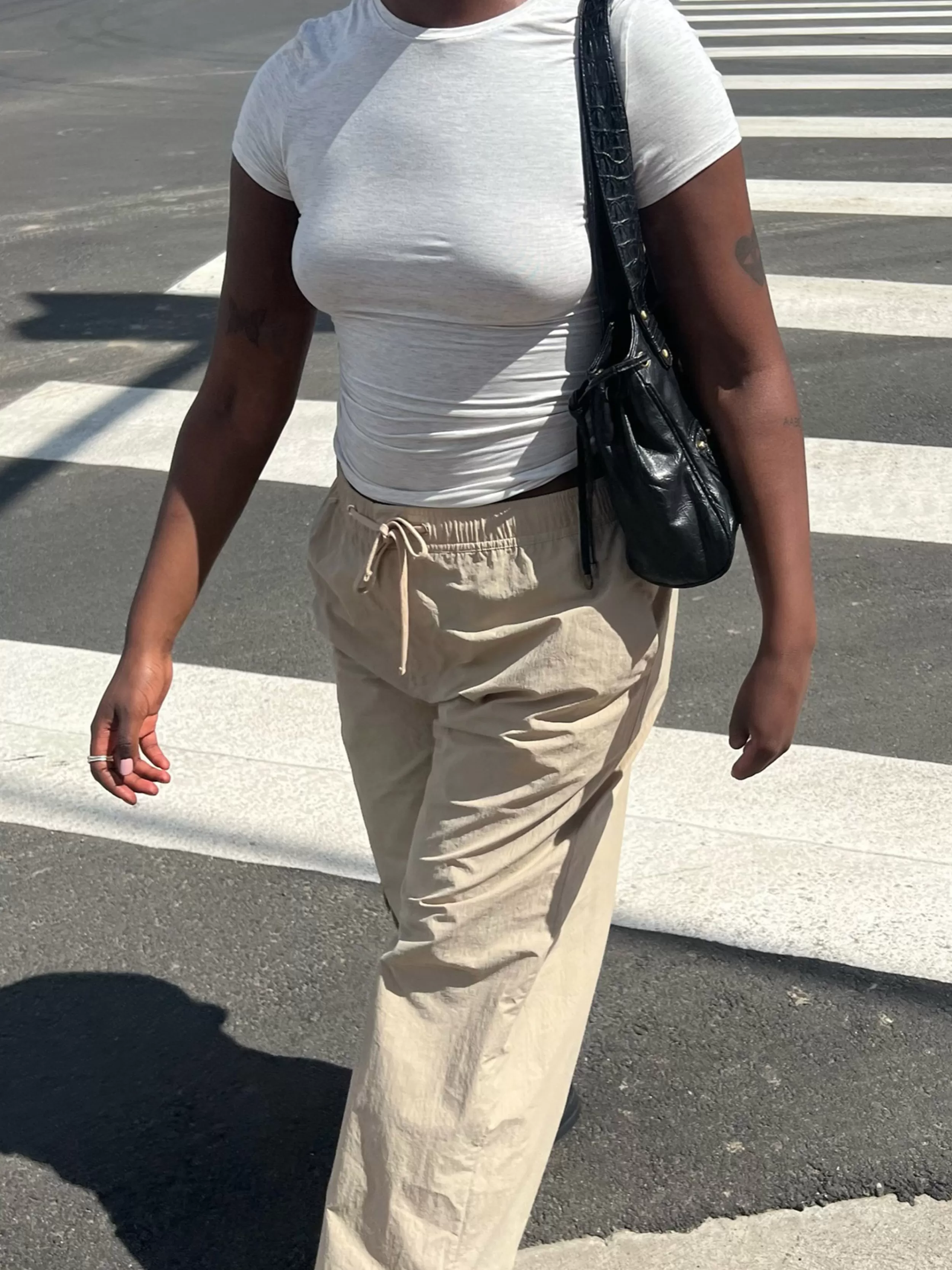 Cheap Daily T-shirt Grey Melange Shirts & Tops