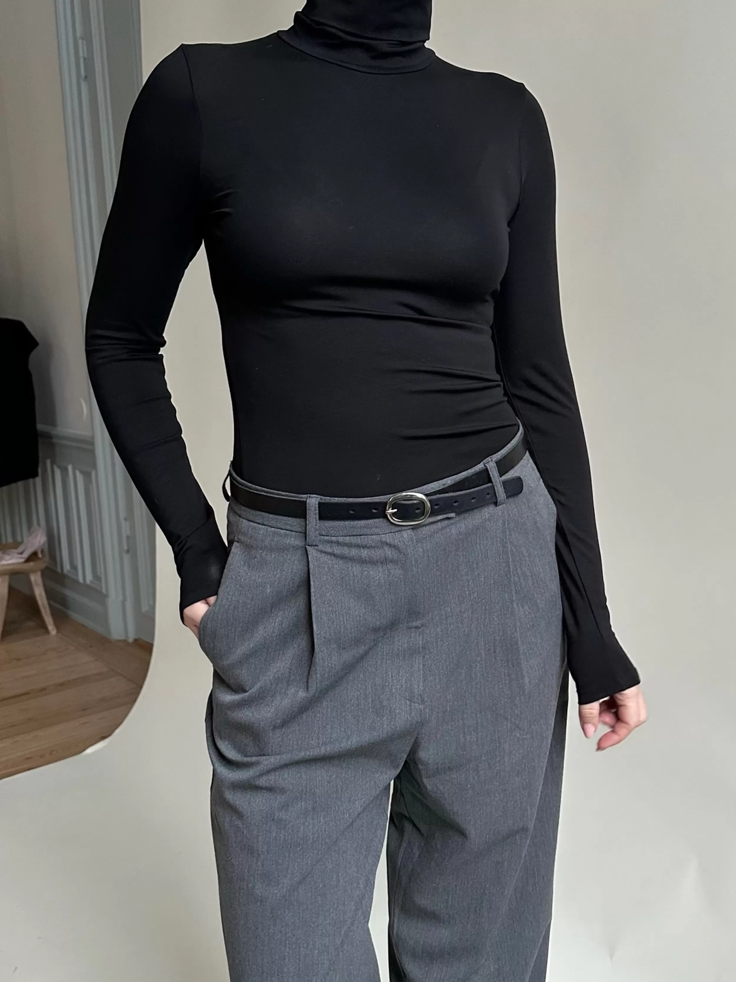Flash Sale Daily Turtleneck Top Shirts & Tops
