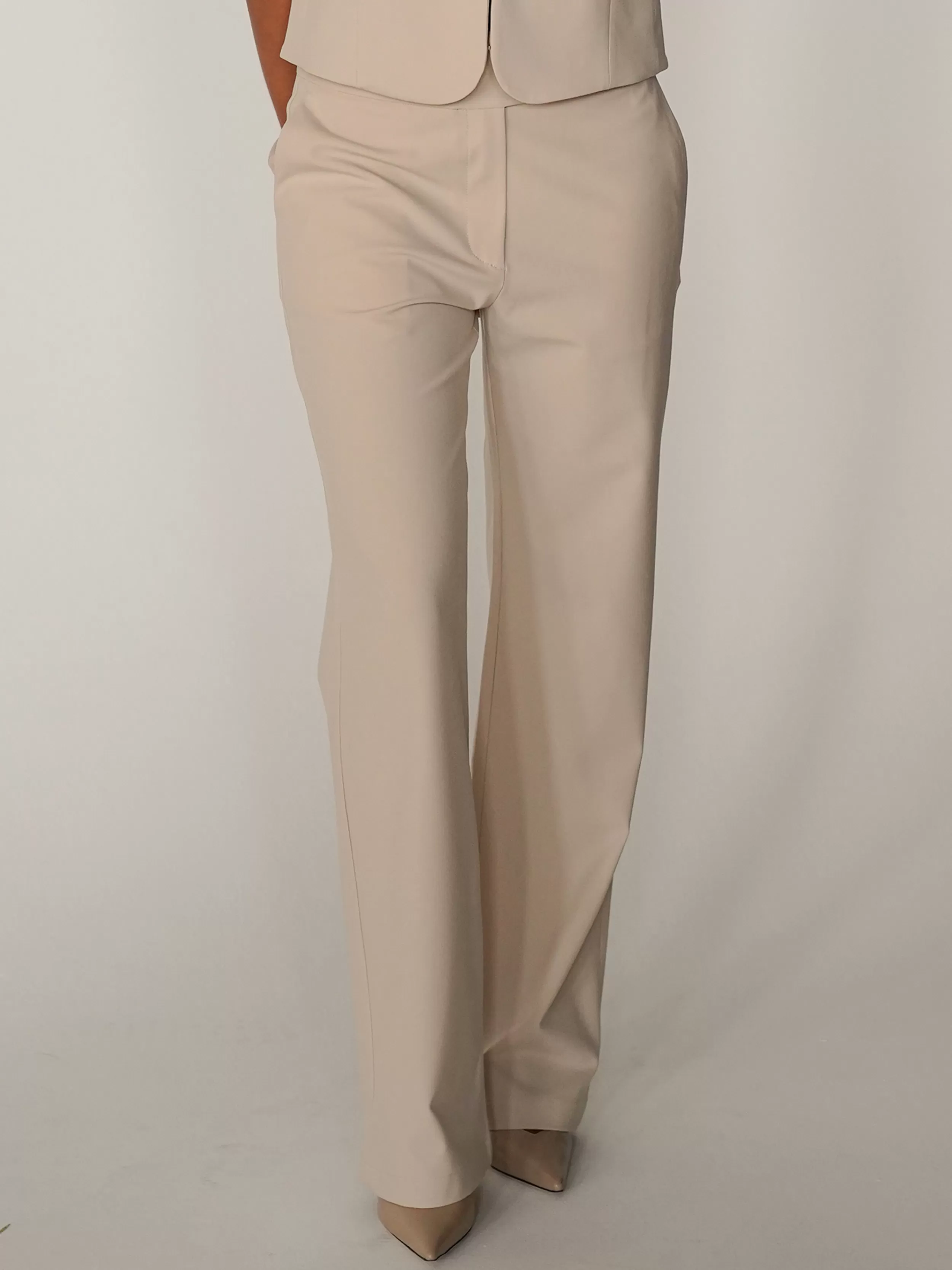 Outlet Day-to-day Pants Cream Pants & Jeans