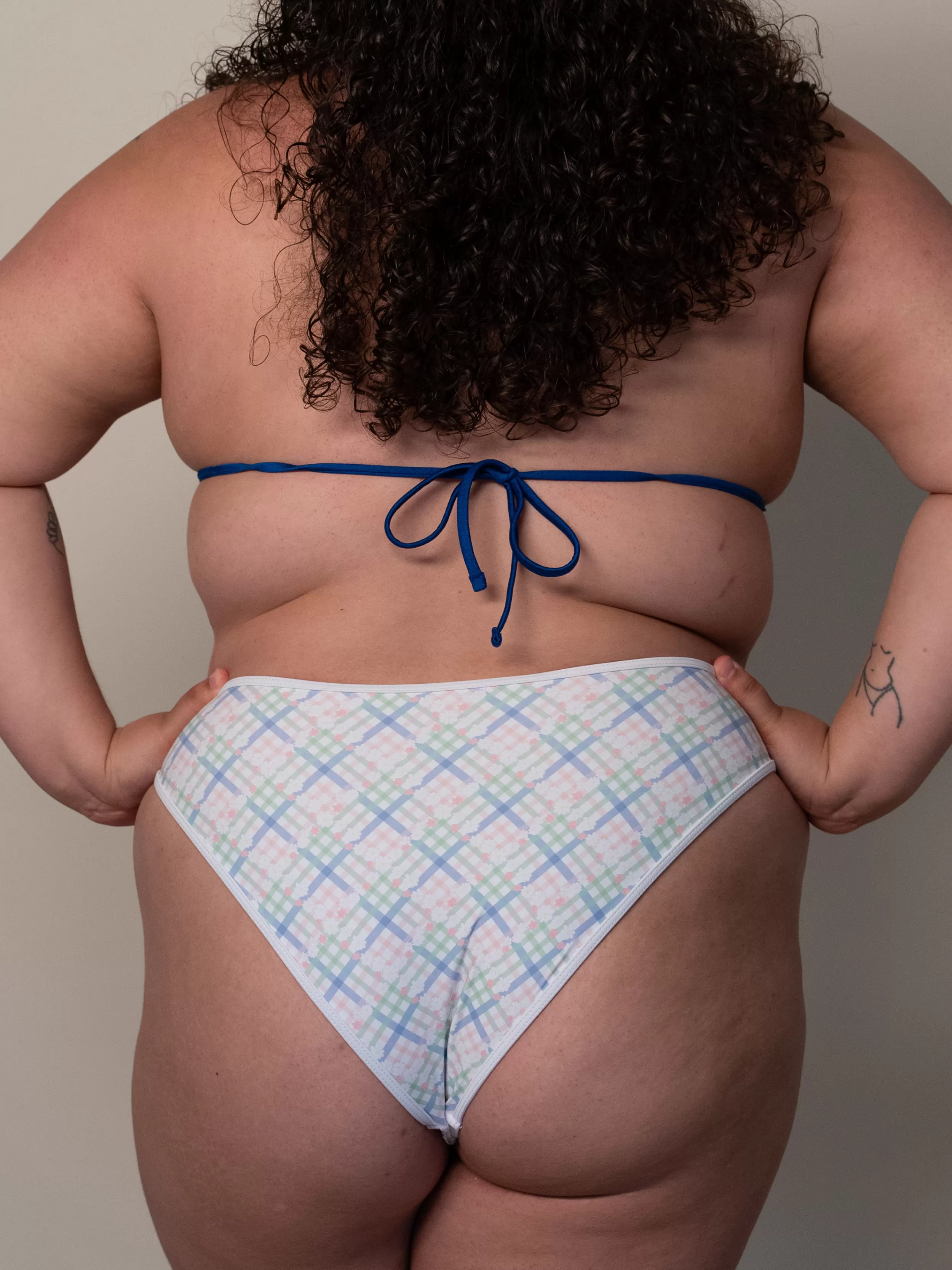 Best Dove Bikini Bottom Cottage Meadow Swimwear
