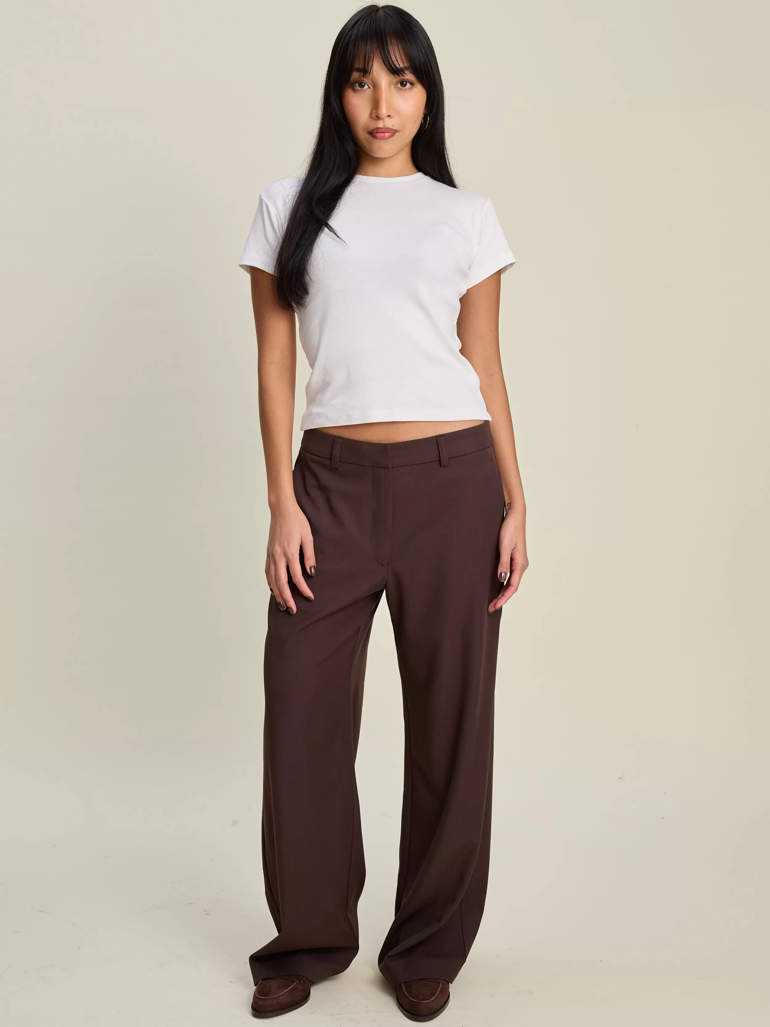 Online Everyday Pants Brown Pants & Jeans