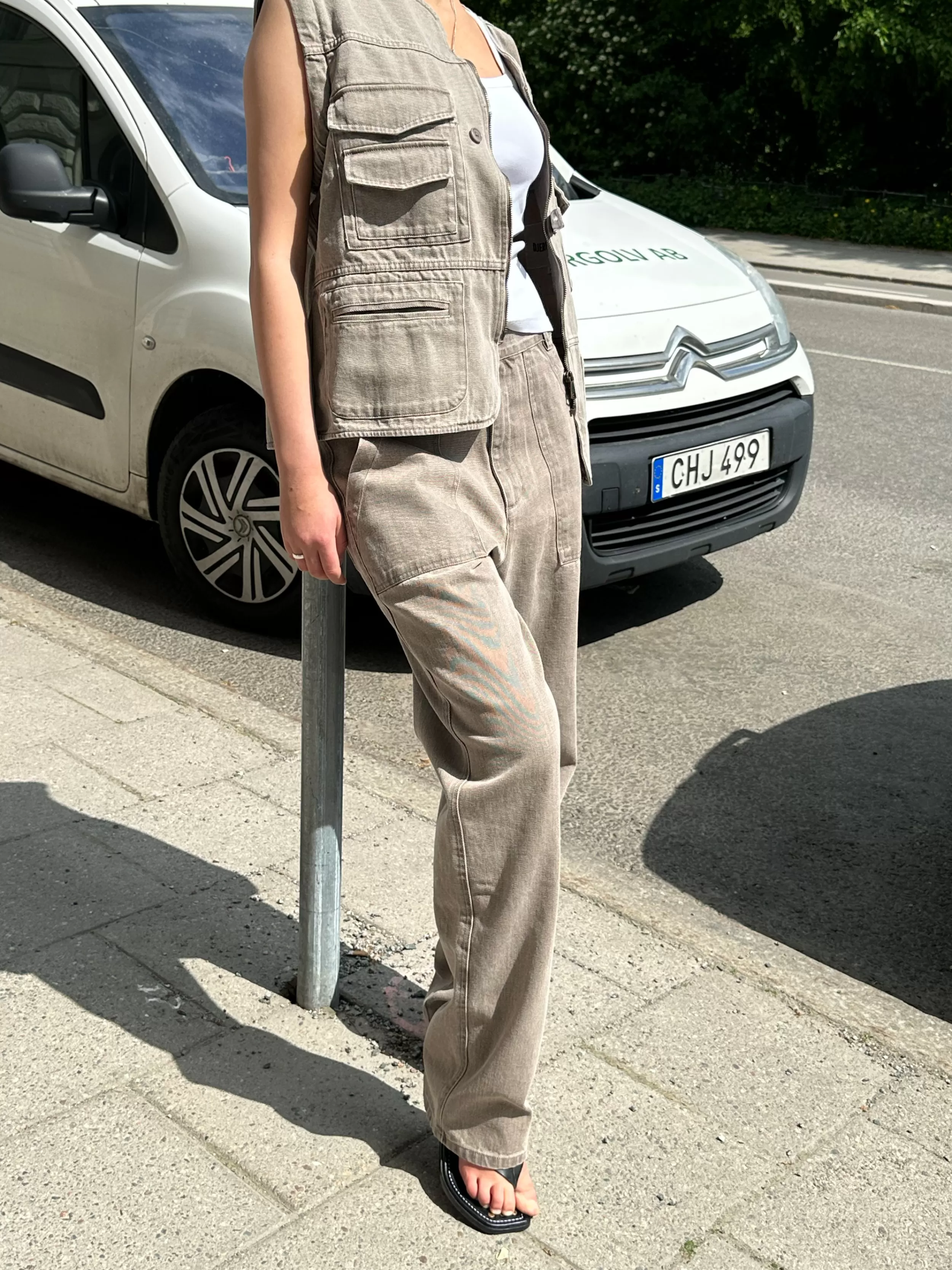 Online Go To Pants Brown - Tall Pants & Jeans