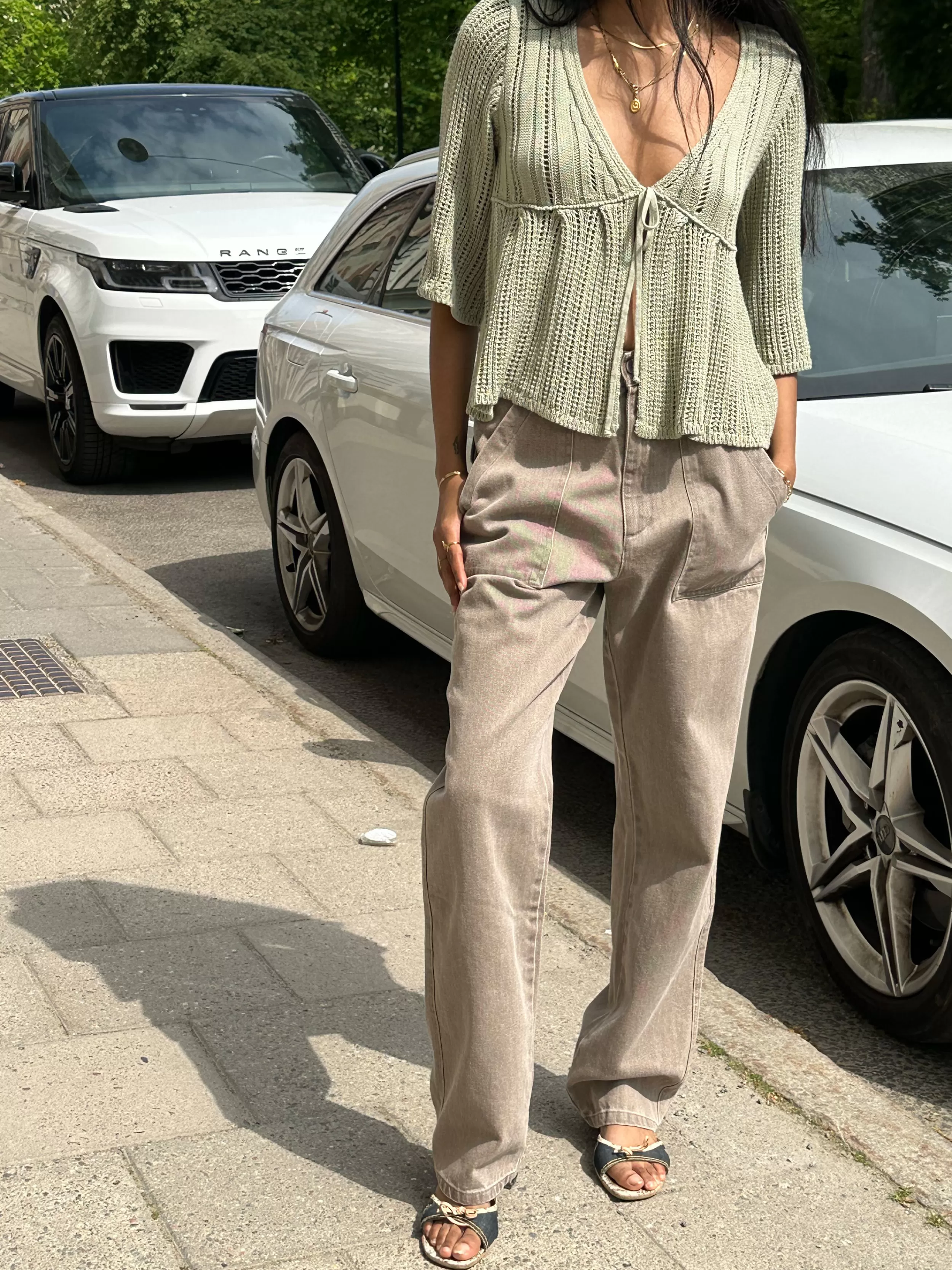 Online Go To Pants Brown - Tall Pants & Jeans