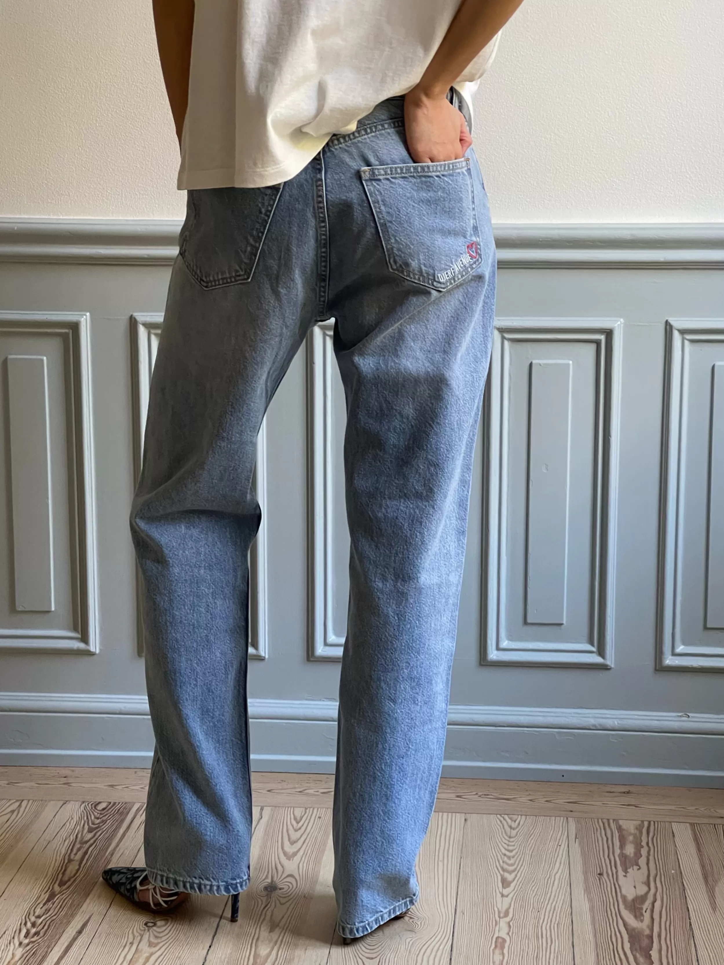 Cheap Relaxed Jeans Washed Blue - Tall Pants & Jeans
